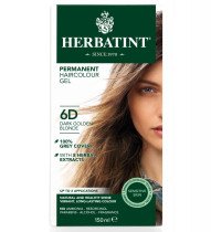 Фарба для волосся 6D темна ЗОЛОТИЙ БЛОНД Herbatint, 150 мл