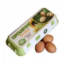 Organic eggs "Danube agrarian", 10 pcs