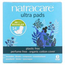 Hygiene pads Organic Cotton Regular Ultra Thin Natracare Wing, 14 Pieces></noscript></a></div><div class=
