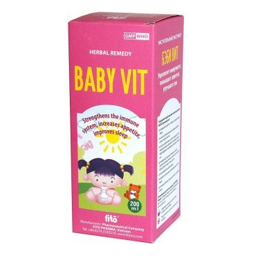 Бебі Віт fito сироп вітаміни для дітей