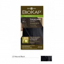 1.0 Фарба для волосся Чорна Biokap Delicato Rapid, 135 мл