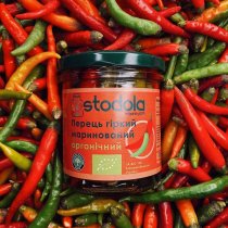 Organic pickled hot pepper TM Stodola, 300 g