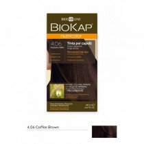4.06 Фарба для волосся кавово-коричневий Biokap Delicato Rapid, 140 мл