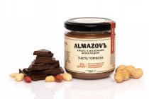 Паста горіхова арахіс з молочним шоколадом 0% цукру Almazov, 200 г