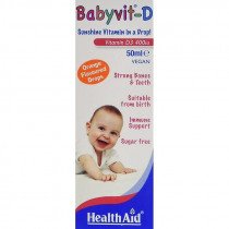 Вітамін Д для дітей Babyvit-D HealthAid, 50мл
