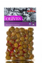 Olives Green Piquant with ILIDA stone, 250 g
