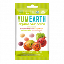 Fruit candies with sour organic YUMEARTH, 50 g