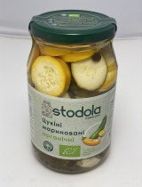Marinated zucchini Organic TM Stodola, 900 g 
