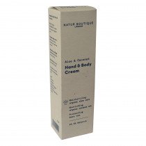 Natur Boutique ORGANIC ALOE &amp; COCONUT Hand &amp; Body Cream, 75 ml