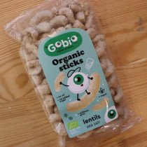 Lentil and Sea Salt Sticks Organic Gobio, 25 g 