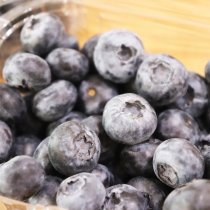 Frozen organic blueberries, 250 g