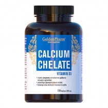 Calcium chelate vit. D caps.№120, GoldenPharm