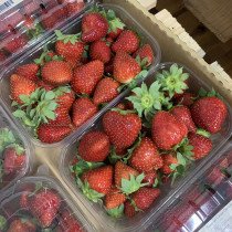 Organic strawberry Liga Agro, 250 g