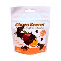 Candy in chocolate APPLE IN CITRUS SHELL Choco Secret, 50 g 