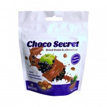 Candy in chocolate APPLE IN BERRY COVER Choco Secret, 50 g 