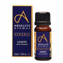 Essential oil LEMON organic Absolute Aromas, 10 ml