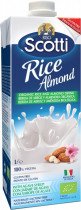 Rice milk with organic almonds 1L Scotti