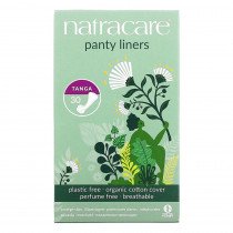 Panty liners Tanga from organic cotton Natracare, 30 pcs