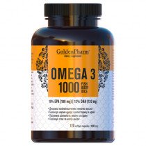 Omega-3 1000 mg capsules №120, GoldenPharm