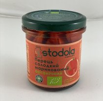 Marinated sweet pepper Organic TM Stodola, 300 g 