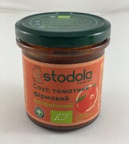 Tomato sauce branded Organic TM Stodola, 300 g 