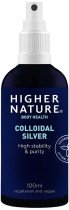 Colloidal silver spray Higher Nature, 100 ml