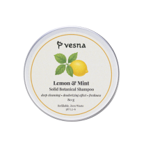 Твердий шампунь Лимон та М’ята