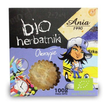 Печенье круглое органическое Bio Ania, 100 г