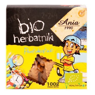 Печенье квадратное органическое Bio Ania, 100 г