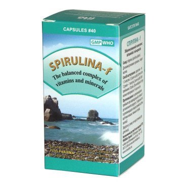 Спирулина - f fito, 40 капсул Витамины и минералы