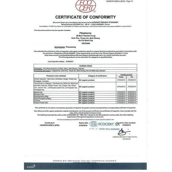 org cert 1